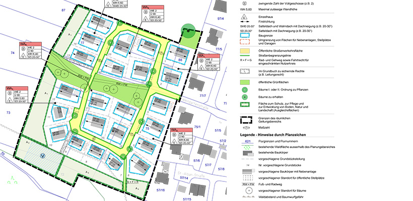 Bebauungsplan Peterskirchen West